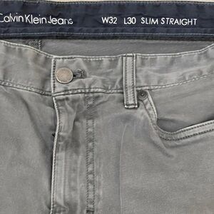 Dickies WORK Heavyweight SIX Pocket DARK GRAY 42X32 100% Cotton